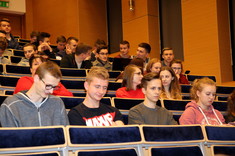 Debata władz Politechniki Rzeszowskiej ze studentami
