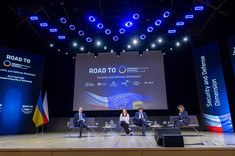 High-level conversation, od lewej: C. Tomczyk, M. Sobkowiak-Czarnecka, S. Boyev, M. Kłeczek-Krawiec, 