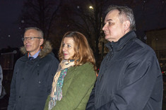 Od lewej: prof. PRz L. Gniewek, prof. PRz B. Zatwarnicka-Madura, prof. L. Lichołai,